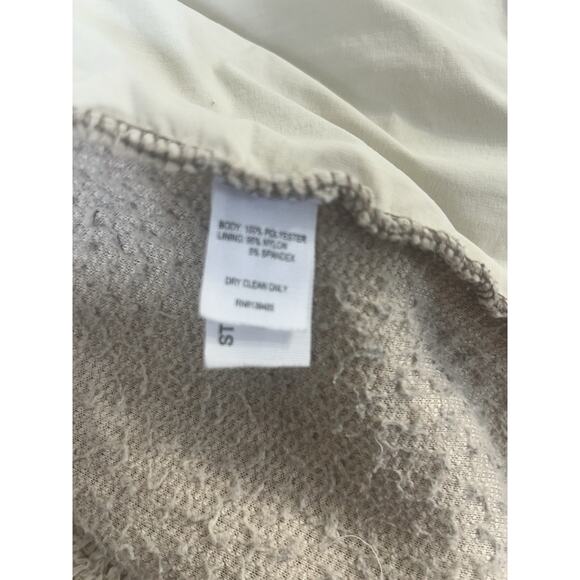 Southern Shirt Sherpa Cream Colored Extra Small XS Zip Up Jacket - Picture 7 of 12